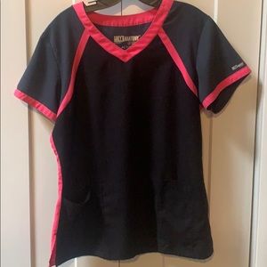 Greys Anatomy Barco Active Scrub Top Large